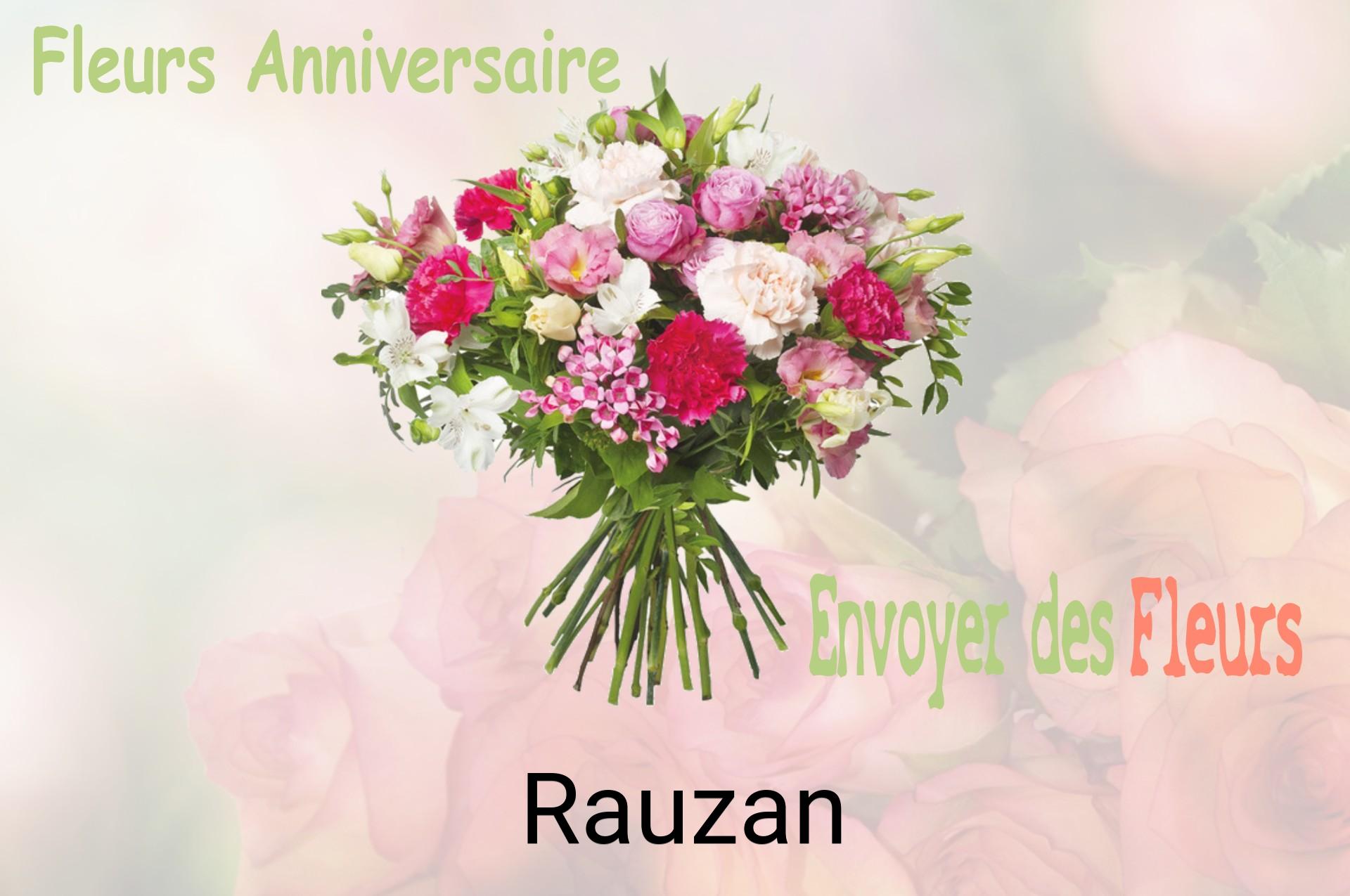 Bouquet de fleurs d’anniversaire livré à Rauzan