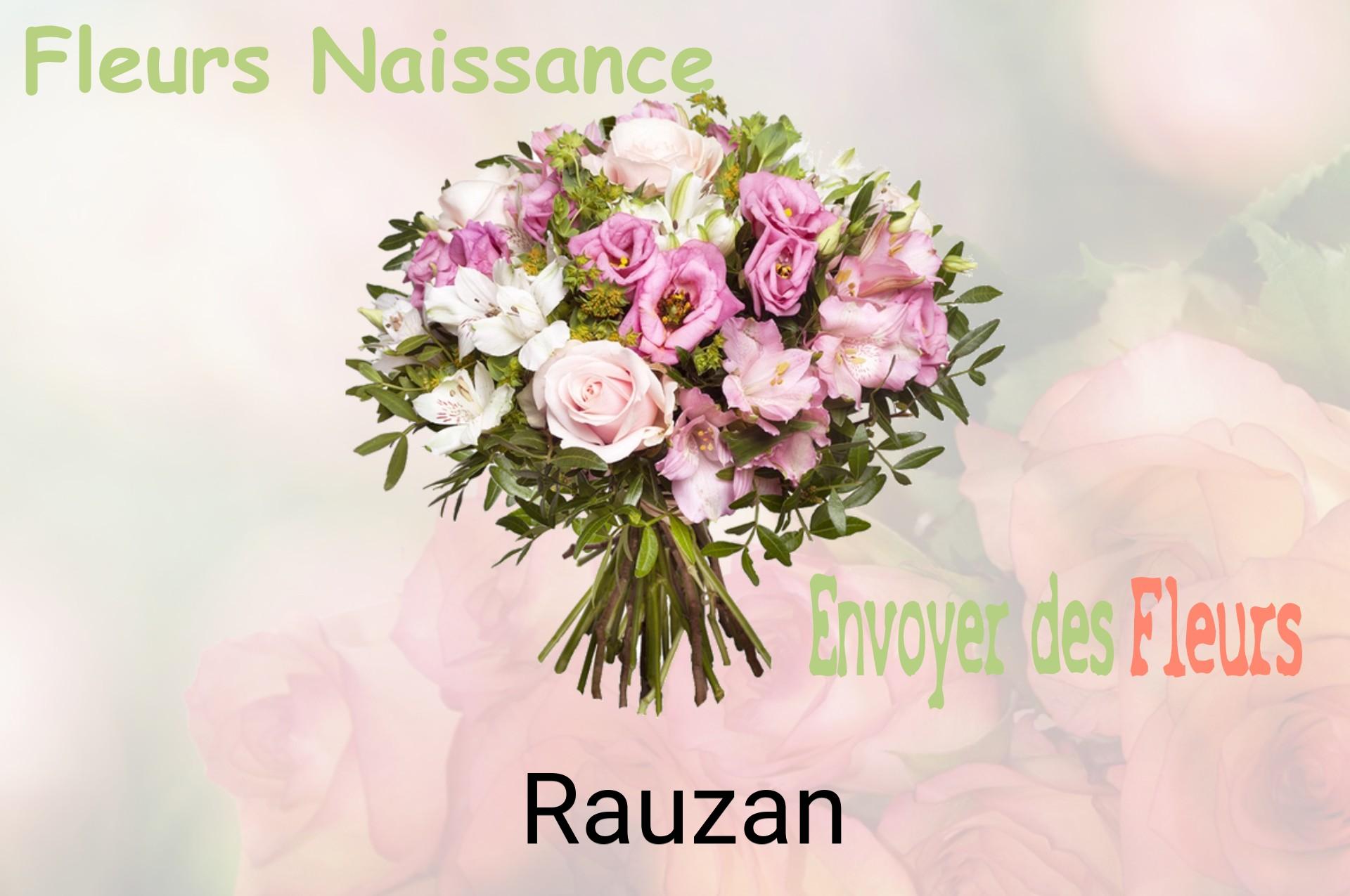 Bouquet de fleurs de naissance livré à Rauzan