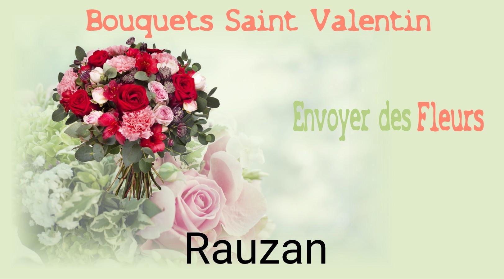 Roses de Saint-Valentin livrées à Rauzan